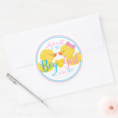 ゴム男女兼用鴨またはパーティー ラウンドシール (封筒)