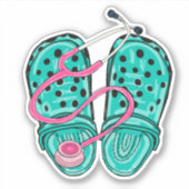 ゴム看護台及び聴診器 シール (正面)