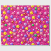 ゴム粒 ラッピングペーパー (フラット)