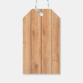 ゴム素朴ダッキー（アヒルちゃん）バブル赤ちゃんシャワー ギフトタグ (裏面)