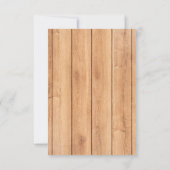 ゴム素朴ダッキー（アヒルちゃん）バブル赤ちゃんシャワー サンキューカード (裏面)