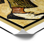 ゴム自転車タイヤ用ビンテージ広告 ポスター (角)