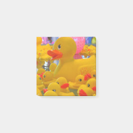 ゴム製のアヒルがパッドを支える ポストイット