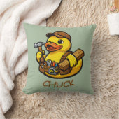 ゴム製のアヒル大工 クッション (ブランケット)