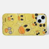 ゴム製のアヒル Case-Mate iPhoneケース (裏面 (横))