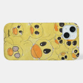 ゴム製のアヒル iPhoneケース (裏面横)