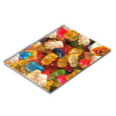 ゴム製のクマ ノートブック (左側)