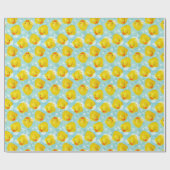 ゴム製のダックのバスパターン ラッピングペーパー (フラット)