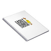 ゴム製のニワトリのゴムに気を取られおもしろいやすい ノートブック (右側)