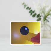 ゴム製の目 ポストカード (スタンド正面)