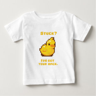 ゴム製アヒルちゃんのプログラミング ベビーTシャツ