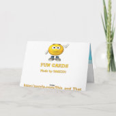 ゴム製アヒルちゃん カード (裏面)