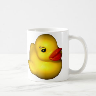 ゴム製アヒルちゃん コーヒーマグカップ