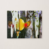 ゴム製アヒルちゃん ジグソーパズル (横)