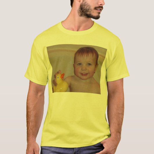 ゴム製アヒルちゃん Tシャツ (正面)