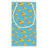 ゴム製アヒルのギフトバッグ スモールペーパーバッグ (裏面)