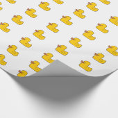 ゴム製アヒルの光沢のある包装紙、xの30 6つのft ラッピングペーパー (角)