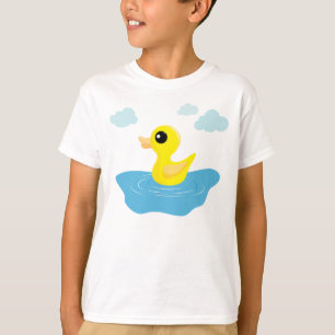ゴム製アヒルはワイシャツをからかいます Tシャツ