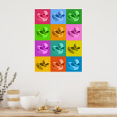 ゴム製アヒル ポスター (キッチン)