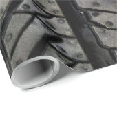 ゴム製タイヤのスタイルの車のな質 ラッピングペーパー (ロールコーナー)