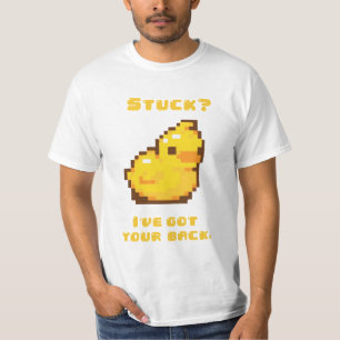 ゴム製ダッキーのプログラミングのワイシャツ-価値 Tシャツ