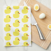 "ゴム製ダッキーの"タオル キッチンタオル (四つ折り)