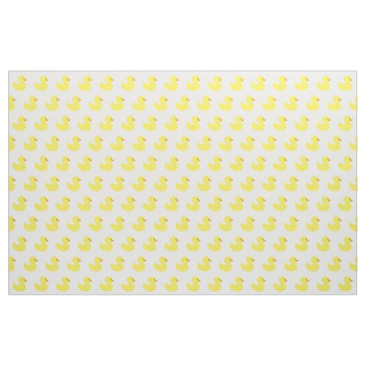 ゴム製ダッキーパターン生地 ファブリック (ヤード)