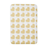 ゴム製ダックテーブルランプ バスマット (正面縦)