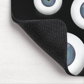 ゴム製眼球のマウスパッド マウスパッド (コーナー)