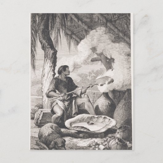 ゴム製造 ポストカード (正面)