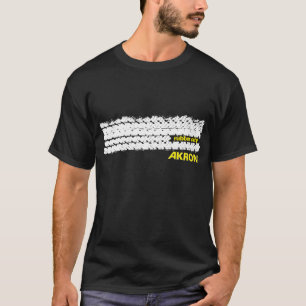 ゴム製都市タイヤの踏面 Tシャツ