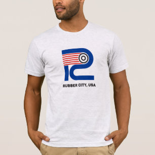 ゴム製都市、米国のTシャツ Tシャツ