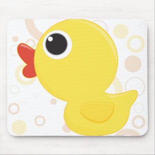 ゴム製Duckie マウスパッド