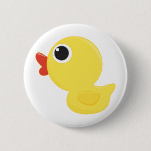 ゴム製Duckie 缶バッジ