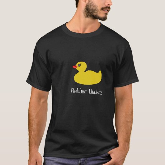 ゴム製Duckie Tシャツ (正面)