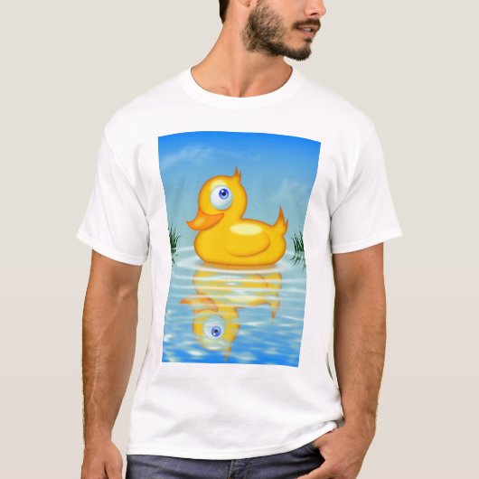 ゴム製Quackling Tシャツ (正面)
