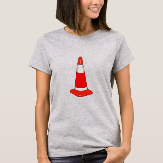 ゴム輸送用コーンパイロン Tシャツ (正面)