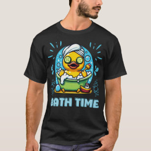 ゴム鴨のバスタイム Tシャツ