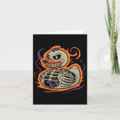 ゴム鴨の骨格ゴムダッキーコスチュームパーティー カード (正面)