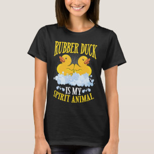 ゴム鴨は私の霊獣ゴム鴨 Tシャツ