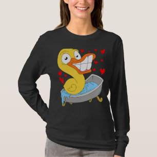 ゴム鴨浴玩具煙突ゴム鴨 Tシャツ