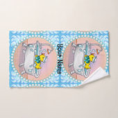 ゴム鴨風呂 ハンドタオル (ハンドタオル)