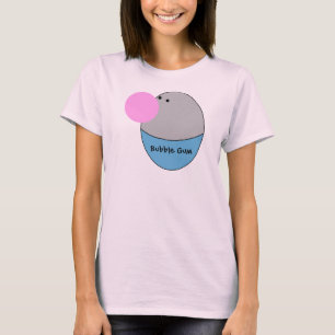 ゴム、フーセンガム Tシャツ