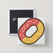 ゴム 缶バッジ (正面&裏面)