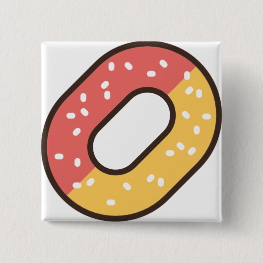 ゴム 缶バッジ (正面)