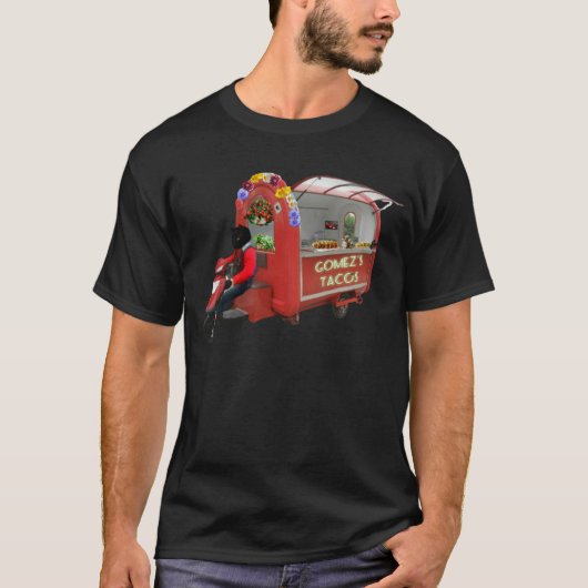 ゴメスのタコトラック Tシャツ (正面)