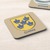 ゴメズファミリーシールド コースター (左側)