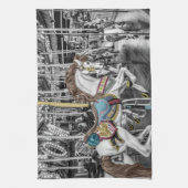 ゴメリーーラウンド回転木馬 キッチンタオル (縦)