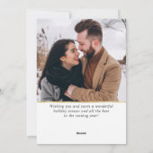 ゴモダンールデンクリスマス2写真挨拶 シーズンカード (裏面)