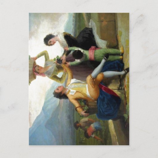 ゴヤ州ラ・ベンディミア(1786年~87年)。 エスト?エン・エル・ムセオ・ド ポストカード (正面)